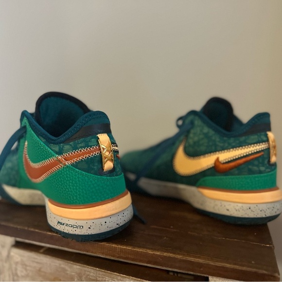 Nike Zoom LeBron NXXT Gen Geode Teal. Sz: M 6.5/ W8. In the Box. - Picture 6 of 10